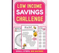 Low Income Savings Challenge Book: Simple and Fun Money Saving Journal for Women | $2, $5, $8, $10, $25, $50 and More in Days or Weeks