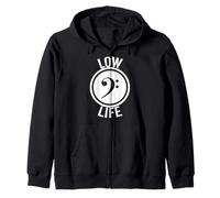 Low Life Bass Clef Guitar Player Music F-Clef - Camiseta Divertida Sudadera con Capucha