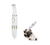 Low Noise Electric Pet Groomer, Dog Grooming Scissors for Trimming Hair Around Paws, Eyes, Ears, Face, Butt Claws And Earsblack