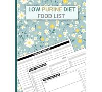 Low Purine: Diet Food List Chart - Blank.