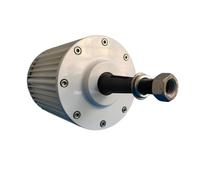 Low RPM Speed 10kw 20kw 30kw 500RPM 48V 96V Gearless Permanent Magnet Generator AC Alternators Use For Wind/Water Turbine para el hogar, barco, marina, jardín(Without Base,48V,10000W)