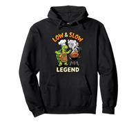 Low & Slow Legend Turtle BBQ Chef Grill Legend Barbacoa Sudadera con Capucha