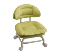 Low Stool with Backrest Swivel Chair with 360° Silent with backrests