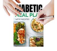 Low Sugar Chart, Diet Cookbook, Healthy Meal Planner con 8,27 x 5,79 pulgadas, Food Journal, Seguimiento Guide for Prediabetic, Adults, Beginners, Men, Women, Seniors, White