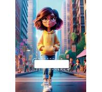 Low Vision Children's Notebook: 100 Pages, 8.5 x 11 inches, Grid Paper, 0.6x0.6 , 2-weight Line: Light Version