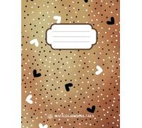 Low Vision Notebook: 100 Pages, 8.5 x 11 inches, Lined Paper