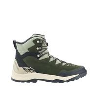 LOWA Botas medianas Explorer GTX MID, Dark Green Panna, 44 EU