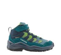 LOWA Botas medianas MADDOX PRO GTX MID VC JR, Petrol Limone, 31 EU