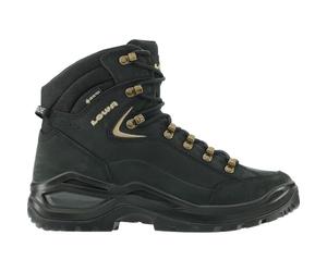 LOWA Renegade EVO GTX MID Ws - Zapatillas deportivas para hombre, color negro y champán