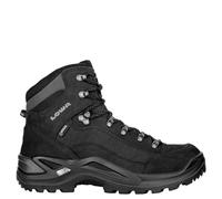 LOWA Renegade Gore-Tex® Mid Botas de Senderismo para Hombre, Negro, 44 EU