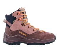 LOWA Wandax GTX MID - Botas de senderismo para niños, resistentes e impermeables, con suela Vibram, para pies pequeños y grandes aventuras, Rosa Viejo Rosa, 36 EU