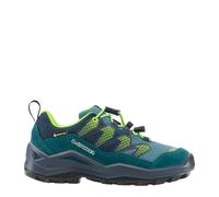 LOWA Zapatillas bajas MADDOX PRO GTX LO JR, Petrol Limone, 32 EU