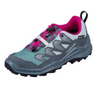 LOWA Zapatillas bajas MADDOX PRO GTX LO JR, Verde Petrol Pink, 36 EU