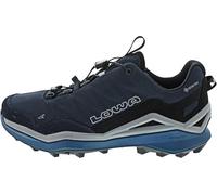 LOWA Zapatillas bajas MADDOX PRO GTX LO SL, Navy Navy Navy, 43.5 EU