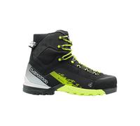 Lowa - Zapatillas de senderismo Hombre - Cervino GTX Mid Black/Lime de Cuero - Talla 42,5 - Negro Negro 42.5