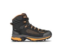 Lowa - Zapatillas de senderismo Hombre - Corvara Gtx Mid Black / Orange - Talla 10 UK - Negro Negro 10 UK