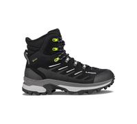 Lowa - Zapatillas de senderismo Hombre - Randir Gtx Mid Black / Grey - Talla 10,5 UK - Negro Negro 10.5 UK