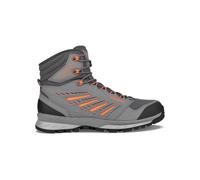 Lowa - Zapatillas de senderismo Hombre - Trek Evo Gtx Mid Grey/Flame - Talla 8,5 UK - Verde Verde 8.5 UK
