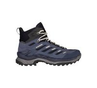 Lowa - Zapatillas de senderismo Mujer - Innovo GTX Mid Ws Blue/Grey para Mujer de Cuero - Talla 37 - Azul marino Azul marino 37