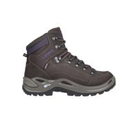 Lowa - Zapatillas de senderismo Mujer - Renegade GTX Mid Ws Slate/Blackberry para Mujer de Cuero - Talla 36,5 - Marrón Marrón 36.5