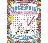 Lowcountry Large Print Word Search: So. Carolina & Georgia