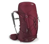 Lowe Alpine Mochila de senderismo AirZone Trail Camino ND35:40L para mujer, Deep Heather/Raspberry, S, Versátil sistema de cuerda elástica Spiderplate para un almacenamiento externo seguro