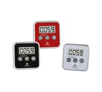 Lowell JT-5412R Temporizador De Cocina Temporizador De Cocina Digital Rojo