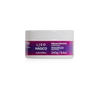 Lowell - Mascarilla hidratante Liso Mágico - Cuidado natural del cabello - Resultados profesionales - Hidratación profunda y control del encrespamiento - Cabello liso y brillante - 240 g