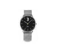 LOWELL Reloj analógico solo tiempo con escudo Juventus FC P-JA6490XN1, Negro