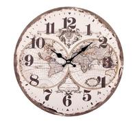 Lowell Reloj De Pared JUSTAMINUTE Hemisferio Multicolor