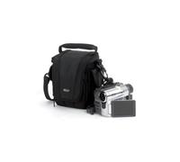 Lowepro Edit 100 - Funda para cámaras (2 Bolsillos Laterales, Bolsillo Frontal con Cremallera), Negro