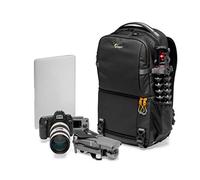 Lowepro Fastpack BP 250 AW III - Mochila para Cámara Refelx DSLR Sin Espejo, con Acceso QuickDoor, Compartimento para Portátil de 13”, para Cámaras Nikon D850, 300D Ripstop, Color Negro