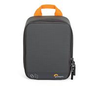 Lowepro Funda para filtros GearUp Filter Pouch 100 – 10 hojas/2 redondos, tela reciclada, gris