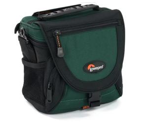 Lowepro Nova Mini AW - Bolsa Bandolera para SLR & 1 - 2 Lentes, Color Verde