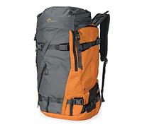 Lowepro Powder BP 500 AW LP37230-PWW - Mochila para Exteriores (Gris/Naranja) para Caminar, Senderismo, Senderismo y Deportes de Invierno para Equipos de Foto/Video y artículos personales
