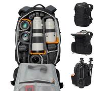 Lowepro ProTactic BP 450 AW III, versión Actual Mochila para Cámara, Acceso 4 Puntos, Bolsa Profesional Cámara, DSLR/Dron/Sin Espejo, Portátil hasta 16", Protector Lluvia, Videógrafo, Volumen 28L