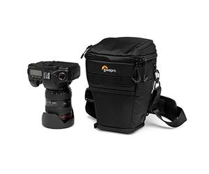 Lowepro ProTactic TLZ 70 AW DSLR toploader - Expand to Hold up to 24-70mm f/2.8 and Lens Hood with Portrait Grip - Camera Gear to Personal belongings - for DSLR Like Canon 5D - LP37278-PWW
