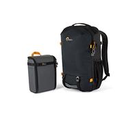 Lowepro Trekker Lite BP 250, Mochila para Cámara, con Inserto Extraíble, con Sistema de Correas para Accesorios, Negro, para Cámara Sin Espejo, Compatible con Sony Alpha 7, Negro