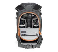 Lowepro Whistler 350 AW II, Mochila Fotográfica, Todo el Año, Tejido Reciclado, Todo los Clima, Uso Profesional, Capacidad para Portátil 13'', Almohadillas Insertables, Cámara Pro Mirrorless/DSLR