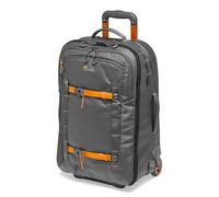 Lowepro Whistler RL 400 AW II, Maleta con Ruedas Fotográfica con Tejido Reciclado, Ruedas Resistentes, Todos los Clima, Cámara Profesional, Espacio para Portátil de 15", Cámara Mirrorless/DSLR, Gris