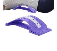 Lower Back Stretcher - Ergonomic Spine Support Board, 4 Level Adjustable Stretching Device, Correction Fitness Equipment, Comfortable Lumbar Alignment Aid | Daily Care Tool For Men, Women, Dor