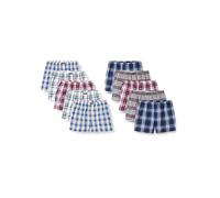 Lower East Calzoncillos Hombre Bóxer - Bóxer Hombre Pack de 10 - 100% Algodón Ropa Interior Hombre, Bóxer para Hombres, Calzoncillos Hombre Bóxer Algodón A Cuadros S