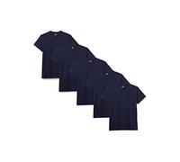 Lower East LE105 Camiseta, Azul Oscuro (Paquete de 5), XXL (Pack de 5) para Hombre