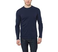 Lower East LE133 Camiseta de manga larga para Hombre, Azul Oscuro (Paquete de 5), M