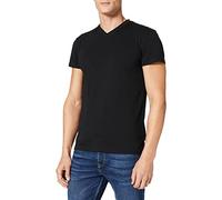 Lower East LE156 Camiseta para Hombre, Negro (Paquete de 5), S