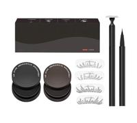 Lower Eyelash Stamp - Waterproof Double-Ended Smudge-Proof Cosmetics | Eye Liner Pen Eyelash Stamp Set for Women Girls Home Daily Travel Work Wedding Birthday
