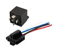 Lower Temperature Rise: Featuring a pure copper coil, this car relay ensu