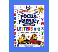 Lowercase Letter Tracing Book for Kids n-z: Handwriting Practice, Coloring & Letter Recognition Workbook for Preschool & Kindergarten Ages 3-7 - ... Mustang Sally Club Learning Series)