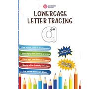Lowercase Letter Tracing Workbook for Kids (Color): Ideal for children aged 3-8 years with writing challenges, Dysgraphia, Dyslexia, and ADHD I Dysgraphia Support