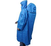 LOWLAND OUTDOOR Poncho de lluvia para mochila, color azul